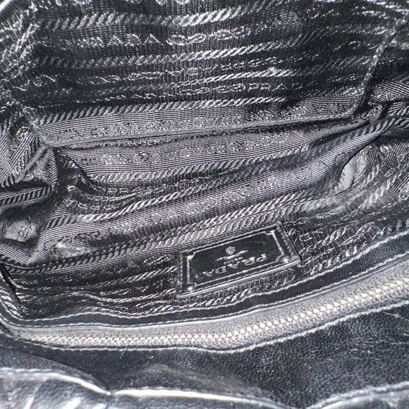 PRADA Black Napa Gaufre - Picture 11 of 13